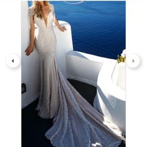BNWT Crystal design gown
